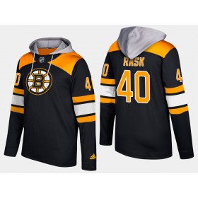 Herren Boston Bruins Tuukka Rask 40 N001 Pullover Hooded Sweatshirt